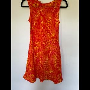 90s Vintage Floral Dress Size 3/4